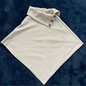 Authentic Parisian Fleece Poncho!! EUC